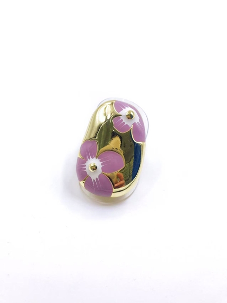 Picture of New Season Gold Plated Enamel Fashion Ring with Low Cost