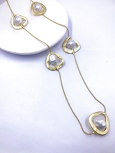 Show details for Classic Baroque Pearl Long Chain Necklace with Fast Delivery