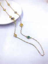 Show details for Classic Colorful Long Chain Necklace with Full Guarantee