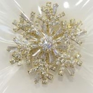 Show details for Classic Cubic Zirconia Brooche for Girlfriend