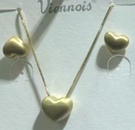 Show details for Unique Cubic Zirconia Simple 2 Piece Jewelry Set