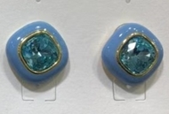 Show details for Hypoallergenic Gold Plated Resin Chandelier Earrings with Easy Return