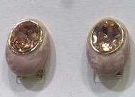 Show details for Charming Colorful Simple Clip On Earrings As a Gift