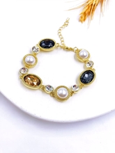 Show details for Great Value Colorful Gold Plated Fashion Bracelet with Member Discount